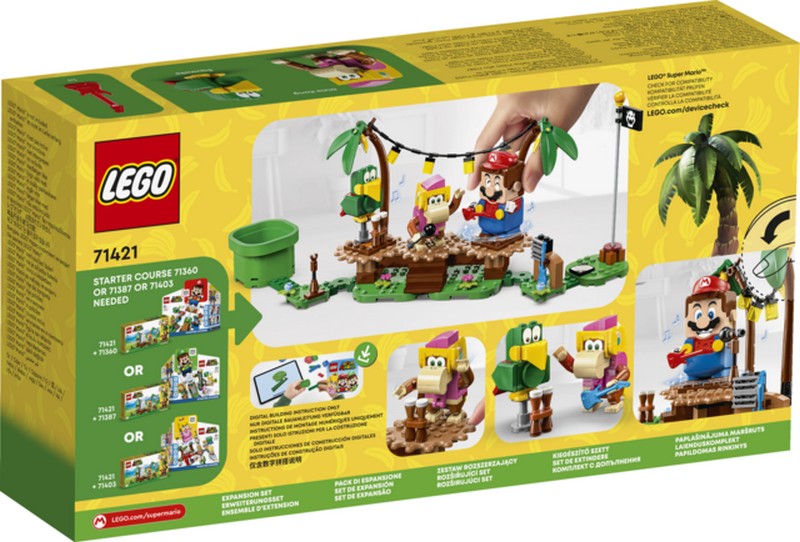 LEGO Super Mario 71421 Dixie Kong Jungle Jam kiegészítő szett